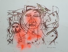 Quadro personaggi 1981 usato  Ancona