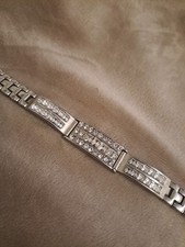 Silver coloured bracelet for sale  BLACKPOOL