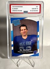 Usado, Cartão personalizado Al Bundy - Novato sem classificação, Polk High Panthers - LAJE (grau paródia) comprar usado  Enviando para Brazil