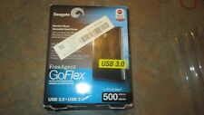 Disco rígido externo Seagate FreeAgent GoFlex 500 GB 5400 RPM pc e mac comprar usado  Enviando para Brazil