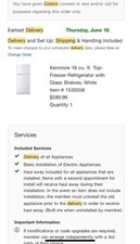 Kenmore cu. ft. for sale  Los Angeles