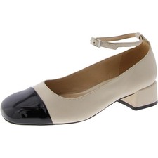 Sapatos de Salto Arezzo Feminino Chloe Bloco Baixo Marfim Bloco 9 Médio (B,M) BHFO 6767 comprar usado  Enviando para Brazil