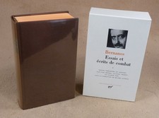 Pleiade bernanos essais d'occasion  Beaurieux