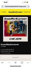 Annenmaykantereit konzert dort gebraucht kaufen  Köln