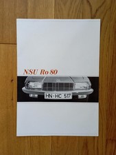 nsu ro 80 d'occasion nsu ro 80 d'occasion  Maisons-Laffitte