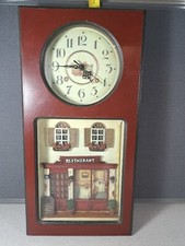 Shadowbox wall clock for sale  Etters