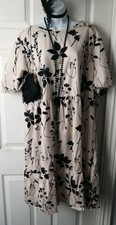 Black beige floral for sale  WILLENHALL