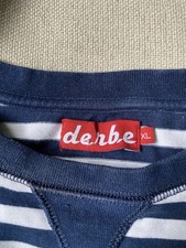 Sweatshirt weiß dunkelblau gebraucht kaufen  Bielefeld