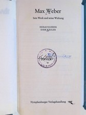 Max weber werk gebraucht kaufen  Koblenz