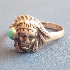 Indianer ring silber gebraucht kaufen  Wiesbaden