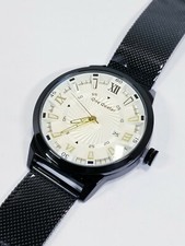 Relógio ONE QUARTER 45mm aço inoxidável quartzo 30m resistente à água branco/grafite comprar usado  Enviando para Brazil