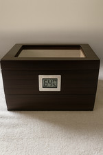 Case Elegance Klaro Humidor de Vidro com Higrômetro Digital + Pacote de Acessórios comprar usado  Enviando para Brazil