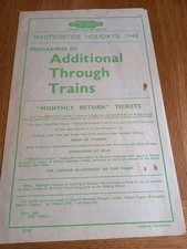 British railway whitsuntide for sale  KIDDERMINSTER