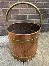 Copper bucket brass for sale  BICESTER