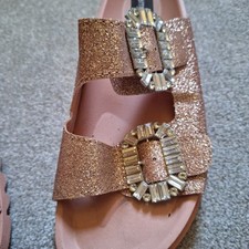 glitter sandals for sale  PETERBOROUGH