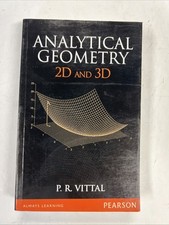 Analytical Geometry 2D And 3D by P. R. Vittal PB Mathematics, usado comprar usado  Enviando para Brazil