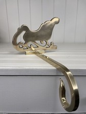 Vintage brass sleigh for sale  Hoschton