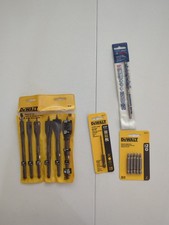 Pacote de brocas DeWalt & Bosch – Misto NOVO & Usado – Spade, Hex, Phillips,... comprar usado  Enviando para Brazil