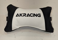 Cadeira de jogos AKRacing estilo corrida encosto de cabeça pescoço travesseiro branco preto comprar usado  Enviando para Brazil