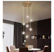 Candelabro de cristal moderno luminária de teto luminárias pendentes sala de estar comprar usado  Enviando para Brazil