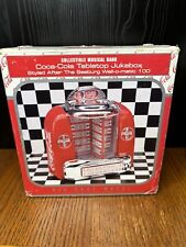 Usado,  VINTAGE COCA COLA JUKEBOX BANCO MUSICAL DE MESA FUNDIDO 1996  comprar usado  Enviando para Brazil