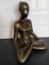 Bronze meditating ornamental for sale  WADEBRIDGE