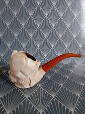 Meerschaum pipe bent for sale  DISS