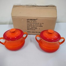 Pair creuset lidded for sale  LEEDS