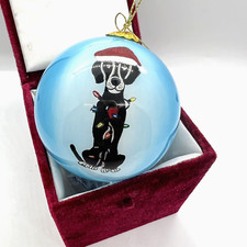 Christmas ornament black for sale  South San Francisco