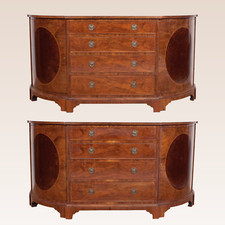 Pair sideboards inlaid for sale  NEWCASTLE UPON TYNE