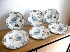 Assiettes plates faience d'occasion  Saint-Cyr-en-Val
