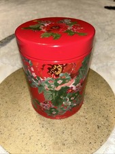 Balcão de cozinha Pioneer feminino vermelho lata floral metal original  comprar usado  Enviando para Brazil