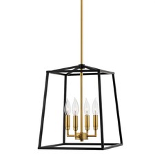 Luminária pendente Bellevue 16" 4 luzes moderna para fazenda comprar usado  Enviando para Brazil