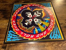 Arte da capa do álbum emoldurado de vidro/metal KISS -Rock and Roll Over (original 1976) comprar usado  Enviando para Brazil