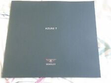 Bentley azure brochure for sale  KINGS LANGLEY