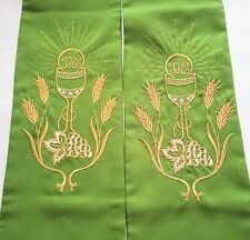 Stola sacerdotale verde usato  Amantea