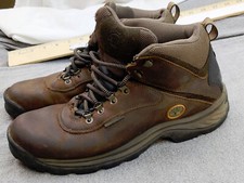 Usado, Botas de caminhada Timberland Flume masculina 9.5 43.5 média impermeável couro tornozelo robusto comprar usado  Enviando para Brazil