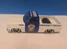 Usado, Protetor raro Hot Wheels '83 Chevrolet Silverado polícia emergência azul/branco  comprar usado  Enviando para Brazil