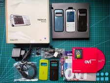 PHONE NOKIA N79 WORKING UNLOCK COMPLETO CAJA CARGADOR BATERIA NSERIES RARE RARO comprar usado  Enviando para Brazil