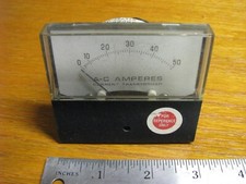 Ampere panel meter for sale  Albion