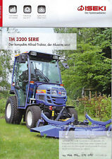 Iseki TM 3200 Series Broszura ciągnika na sprzedaż  Wysyłka do Poland