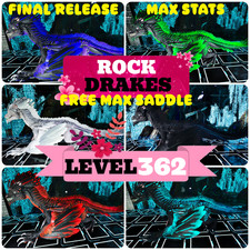 Nível 362 Rock Drakes LANÇAMENTO FINAL Arca🌸 Survival Ascended ASA PVE (Rockdrake) comprar usado  Enviando para Brazil