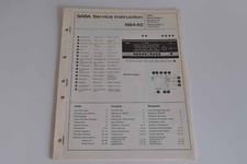 Saba service manual gebraucht kaufen  Wiesbaden