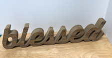 Decorative wooden blessed for sale  Rowley