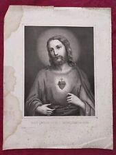 Lithographie religieuse xix d'occasion  Marseille XII