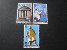 Conjunto de selos Gilbert & Ellice Islands Scott # 234-236 nunca articulado não usado..., usado comprar usado  Enviando para Brazil