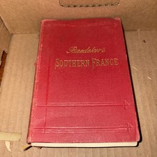 Baedeker’s Southern France Including Corsica 1907 Maps & Plans Travel Guide comprar usado  Enviando para Brazil