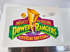 1994 SABAN’S Mighty Morphin Power Rangers Fã Clube Oficial CAIXA com Mercadoria comprar usado  Enviando para Brazil