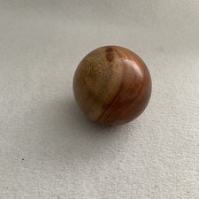 Turned wooden ball for sale  NORTHAMPTON