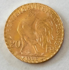 Francs 1908 coq d'occasion  Clermont-Ferrand-